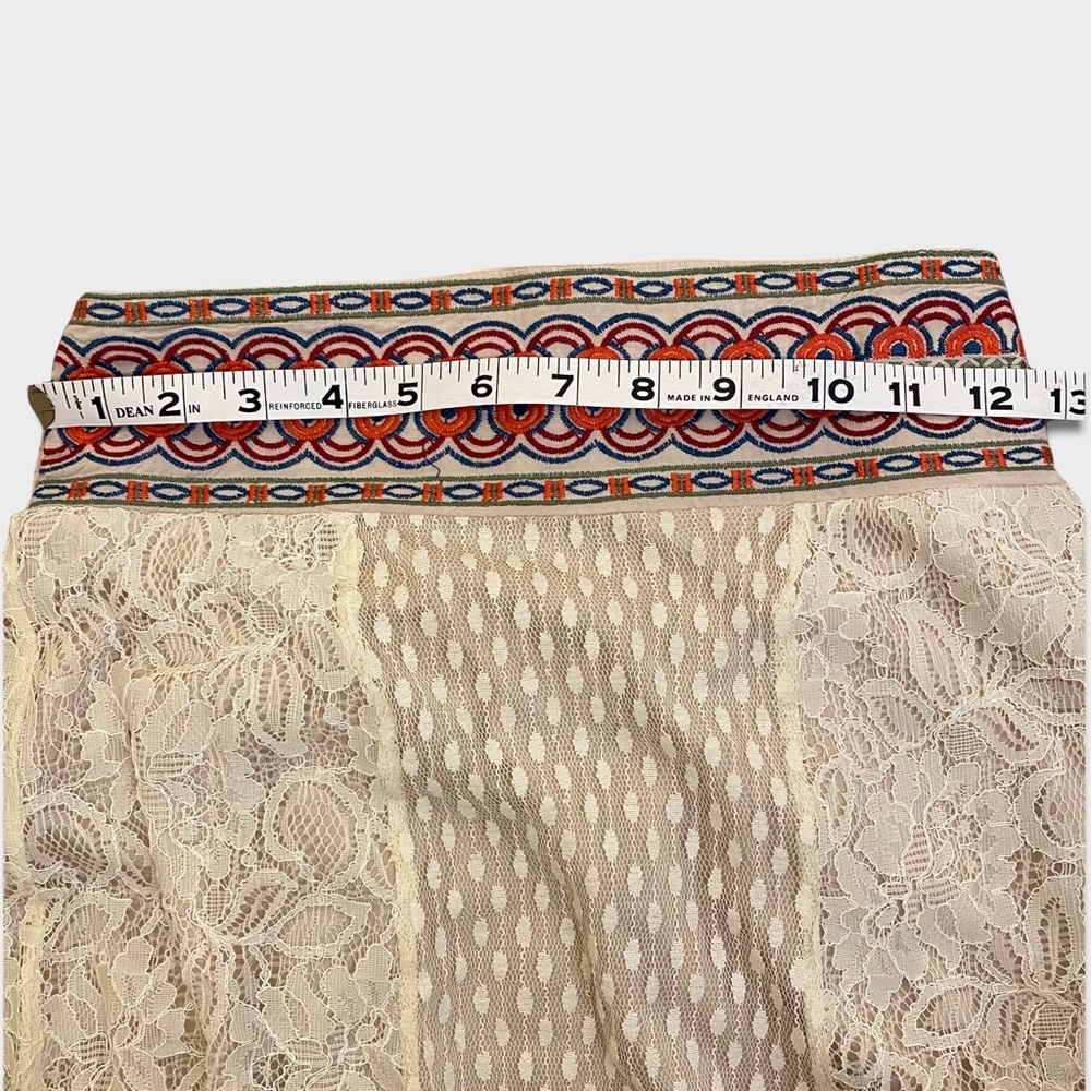 Lace Boho Midi Skirt - Picture 11 of 11